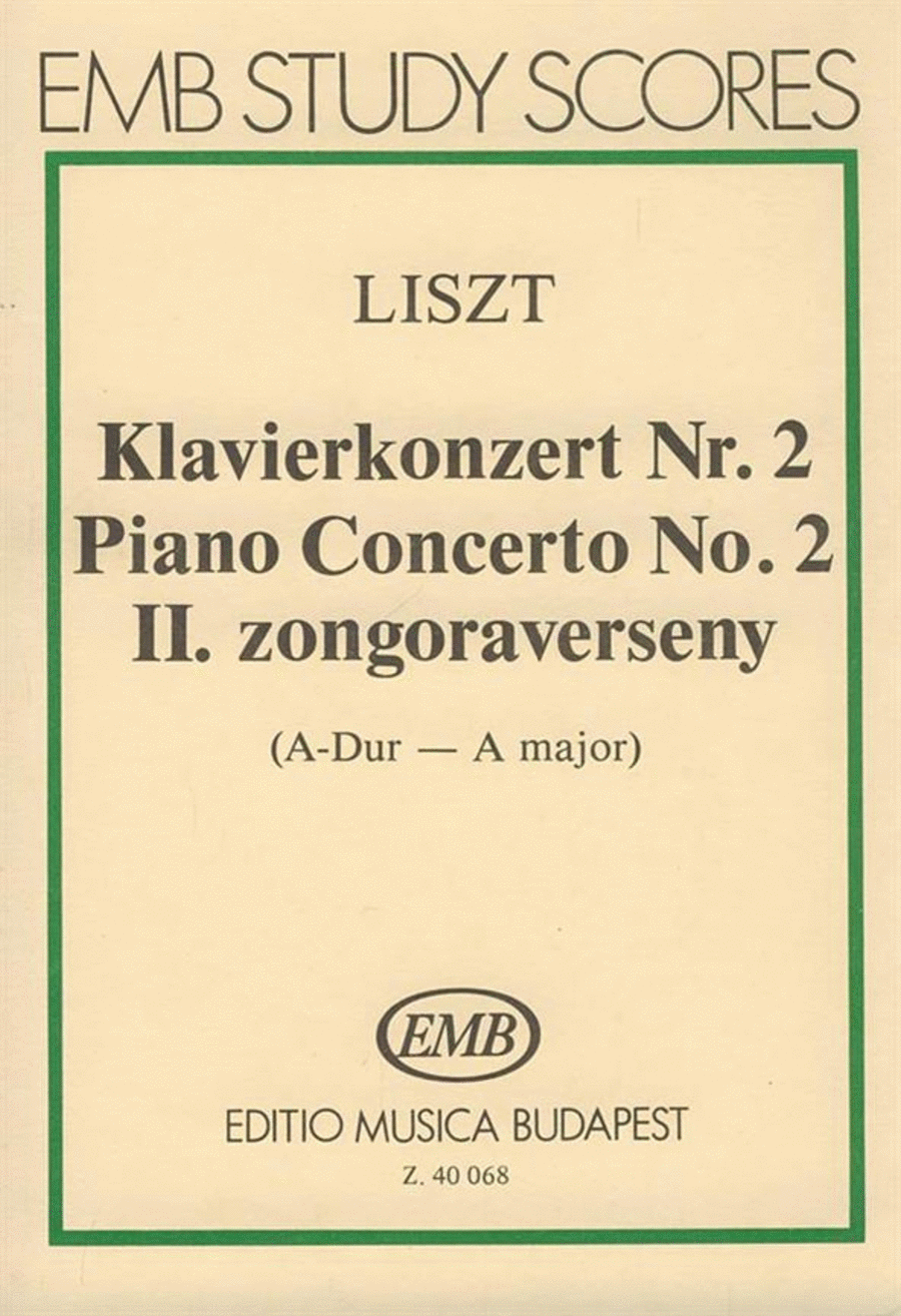 Klavierkonzert Nr. 2 A-Dur Orchestra scores gallery preview page 1