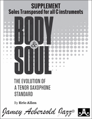 Body and Soul - C Concert Supplement