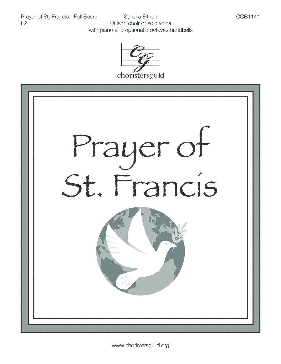 Prayer of St. Francis - Full Score image number null