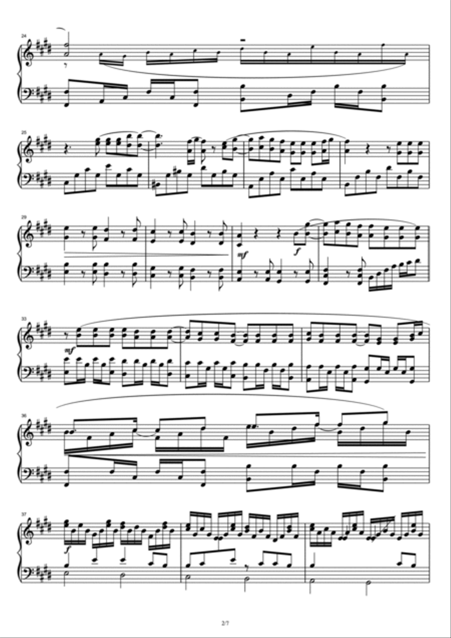 Permission To Dance Piano Solo scores gallery preview page 2