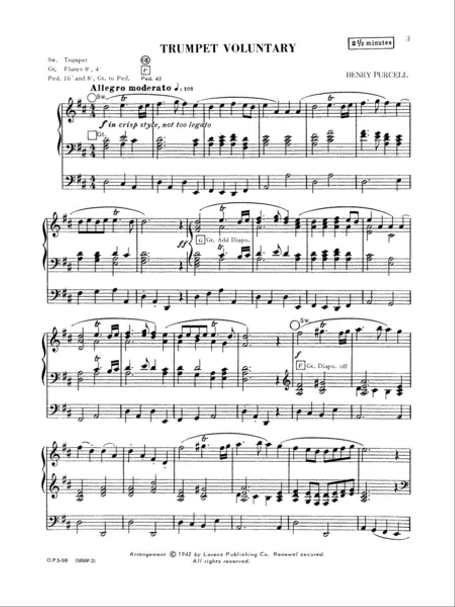 The Masters Made Practical Organ Solo scores gallery preview page 2