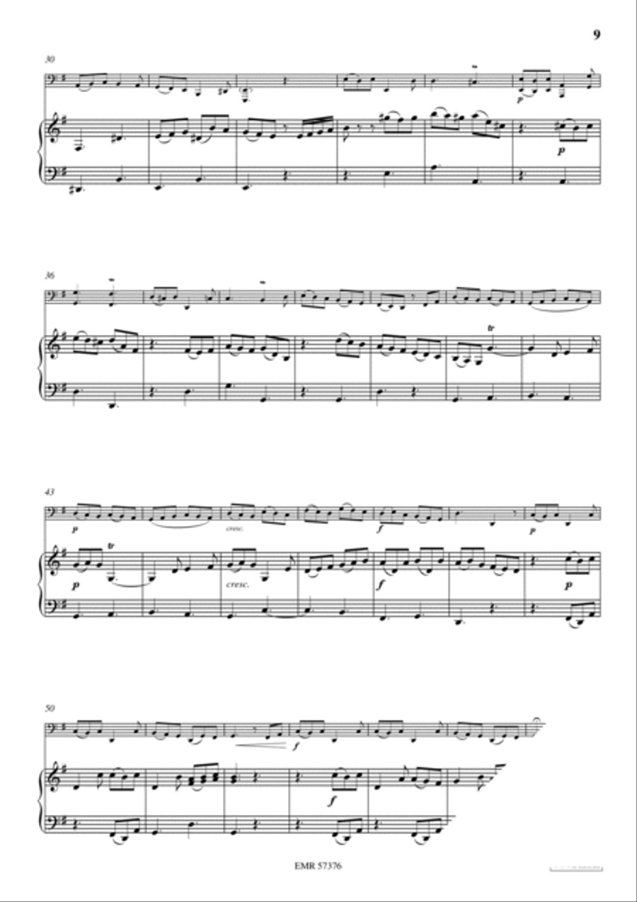 Sonata No. 2 Tuba scores gallery preview page 10