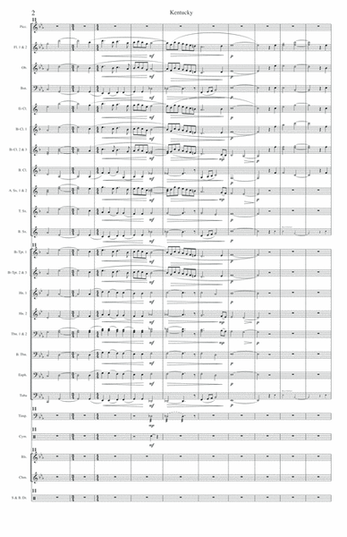 Kentucky - concert band grade 3 image number null