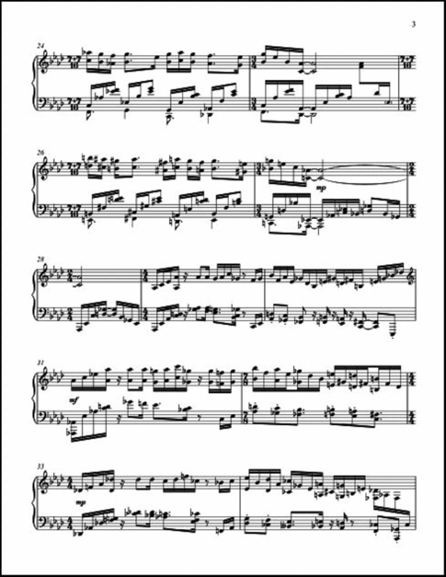 Iconoclasm Harpsichord scores gallery preview page 5