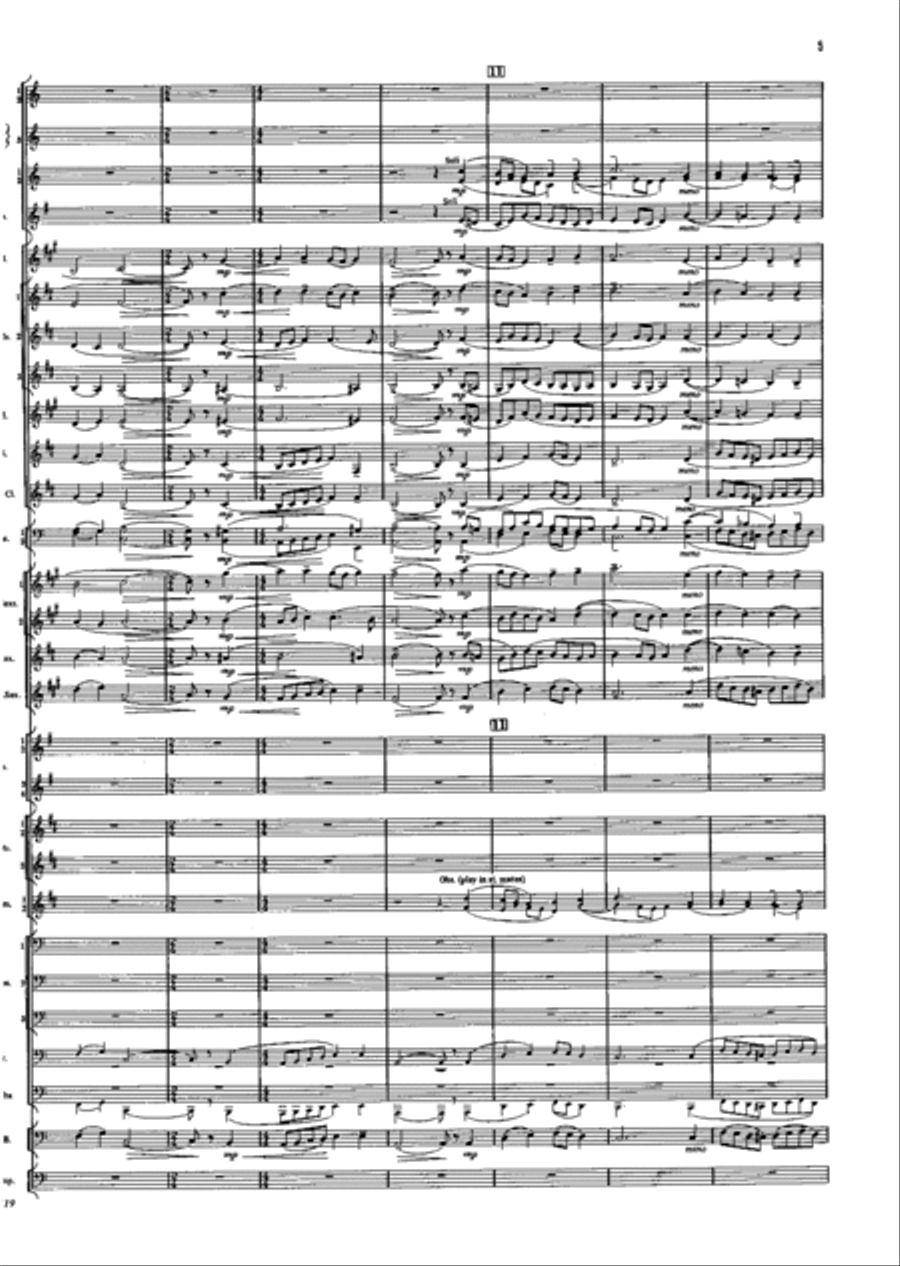 My Heart Is Filled With Longing Concert Band scores gallery preview page 5