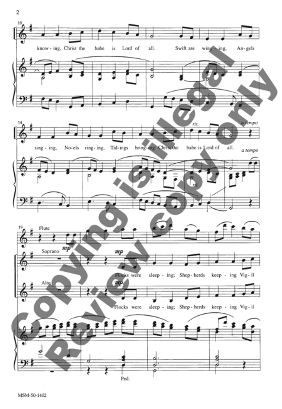 Infant Holy, Infant Lowly SA scores gallery preview page 3