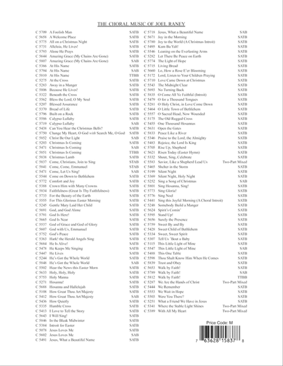 Come, Christians, Join to Sing 4-Part scores gallery preview page 13