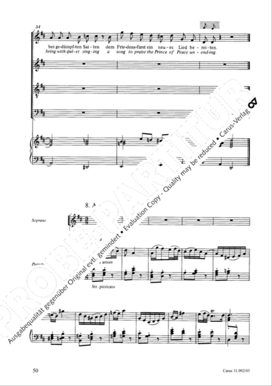 My spirit does in God abide 4-Part scores gallery preview page 51