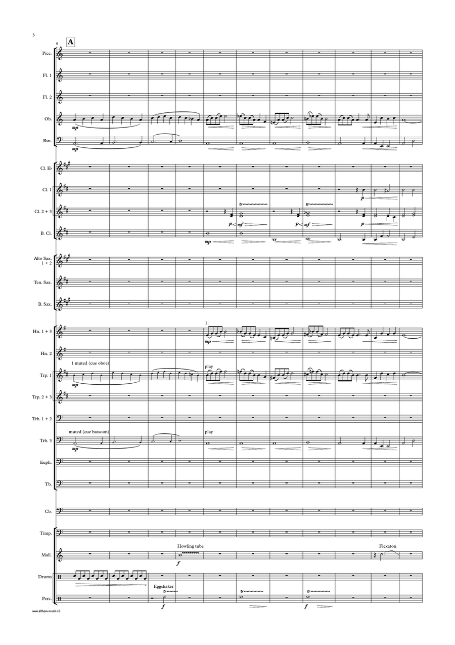 Witching Hour Witching Hour Concert Band scores gallery preview page 5