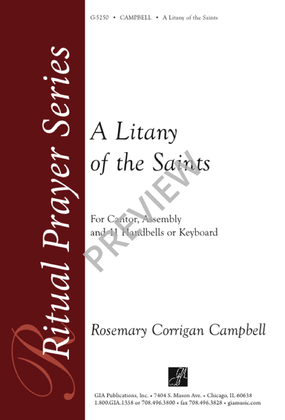 Book cover for A Litany of the Saints