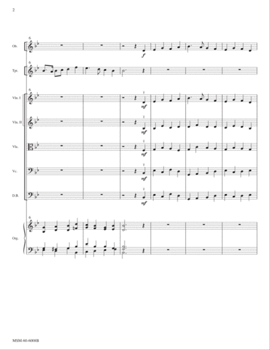 If Then You Have Been Raised with Christ Choir scores gallery preview page 2