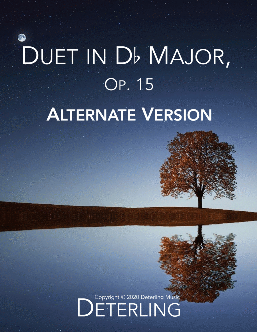 Duet in D-Flat Major, Op. 15 (Alternate Version) image number null