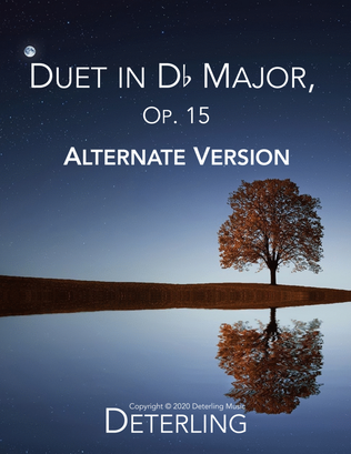 Book cover for Duet in D-Flat Major, Op. 15 (Alternate Version)