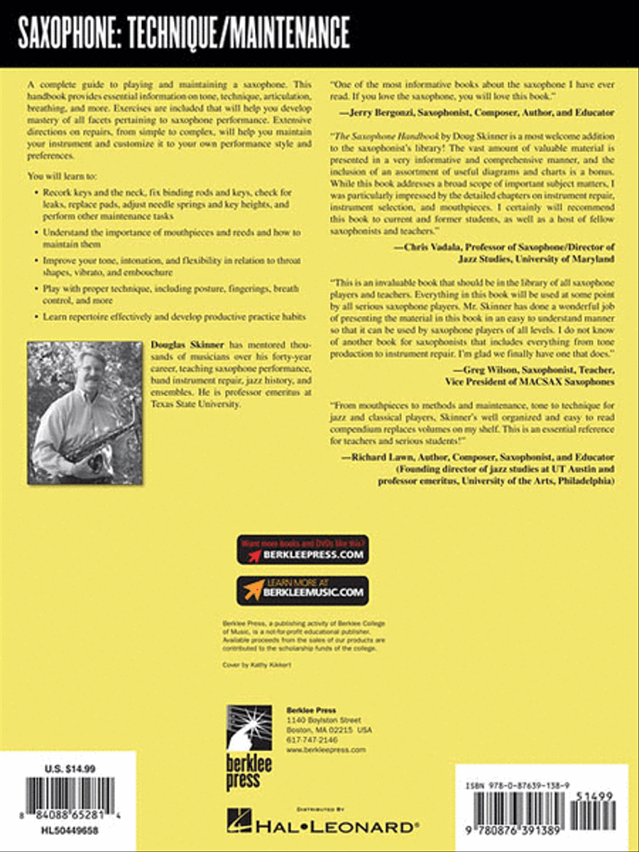 The Saxophone Handbook Saxophone scores gallery preview page 2