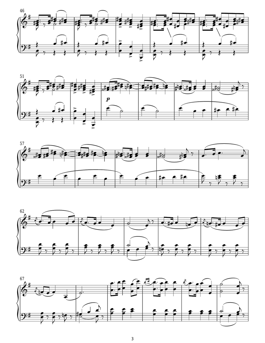 Marina's Aria From 'Boris Godunov' Voice Solo scores gallery preview page 3