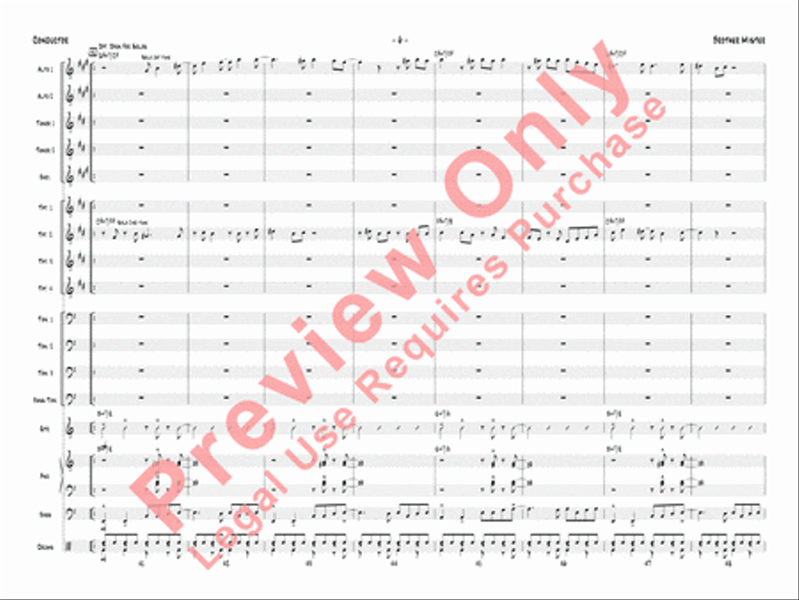 Brother Mister Jazz Ensemble scores gallery preview page 9