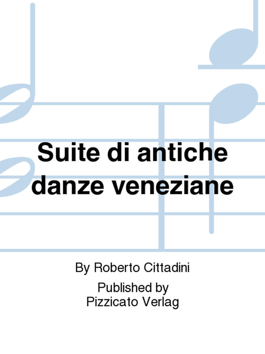 Suite di antiche danze veneziane