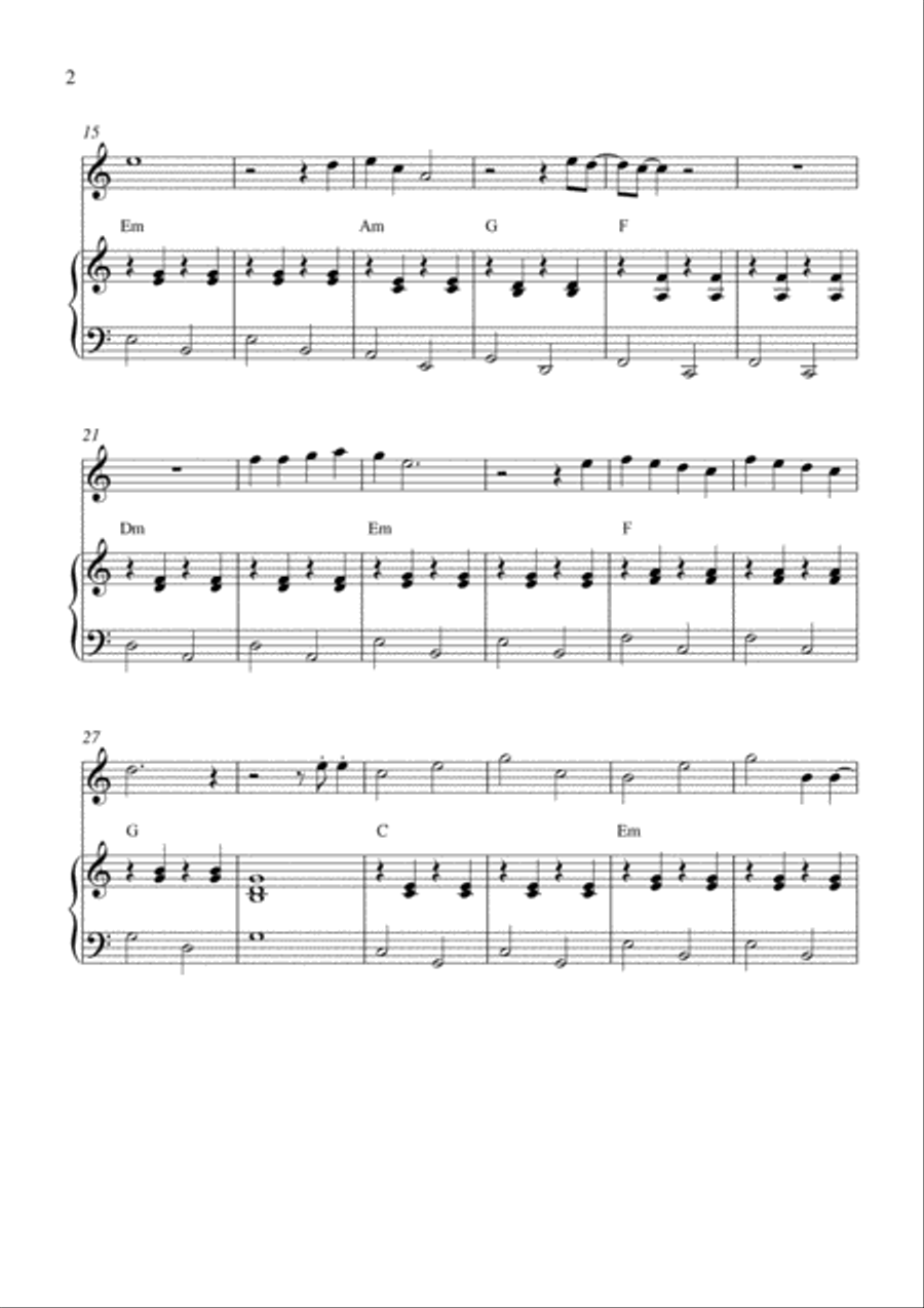 Count On Me Violin Solo scores gallery preview page 2