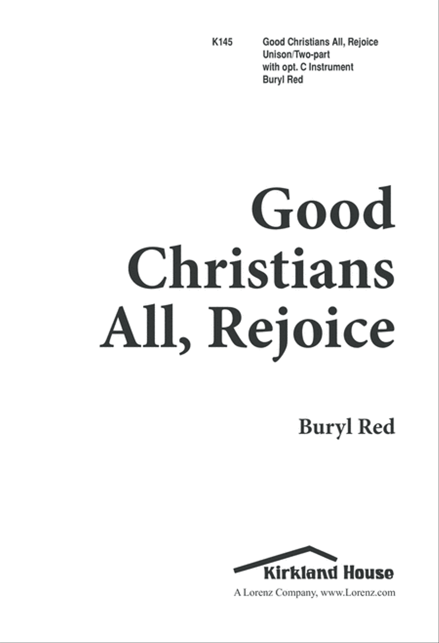 Good Christians, All Rejoice 2-Part scores gallery preview page 2