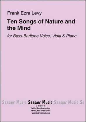 Book cover for Ten Songs of Nature and the Mind