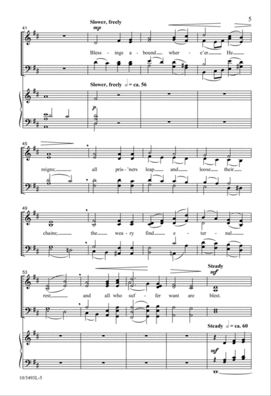 Jesus Shall Reign Divisi scores gallery preview page 5