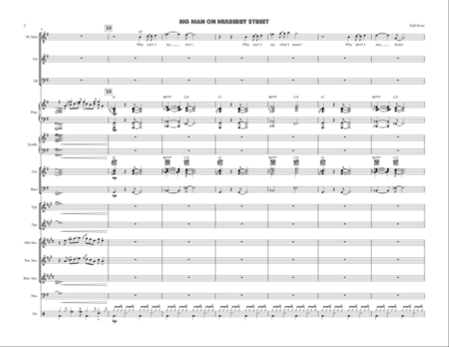 Big Man On Mulberry Street School and Community scores gallery preview page 2