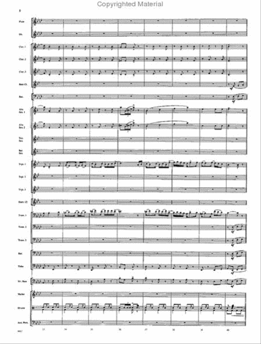 A Scott Joplin Retrospective Concert Band scores gallery preview page 7