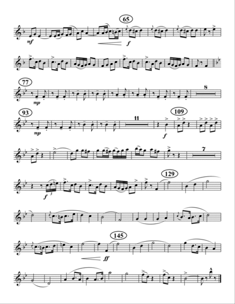 Fairest of the Fair Brass Quintet scores gallery preview page 6