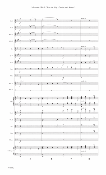 Celebrate His Name! Proclaim His Birth! - Orchestral Score and Parts