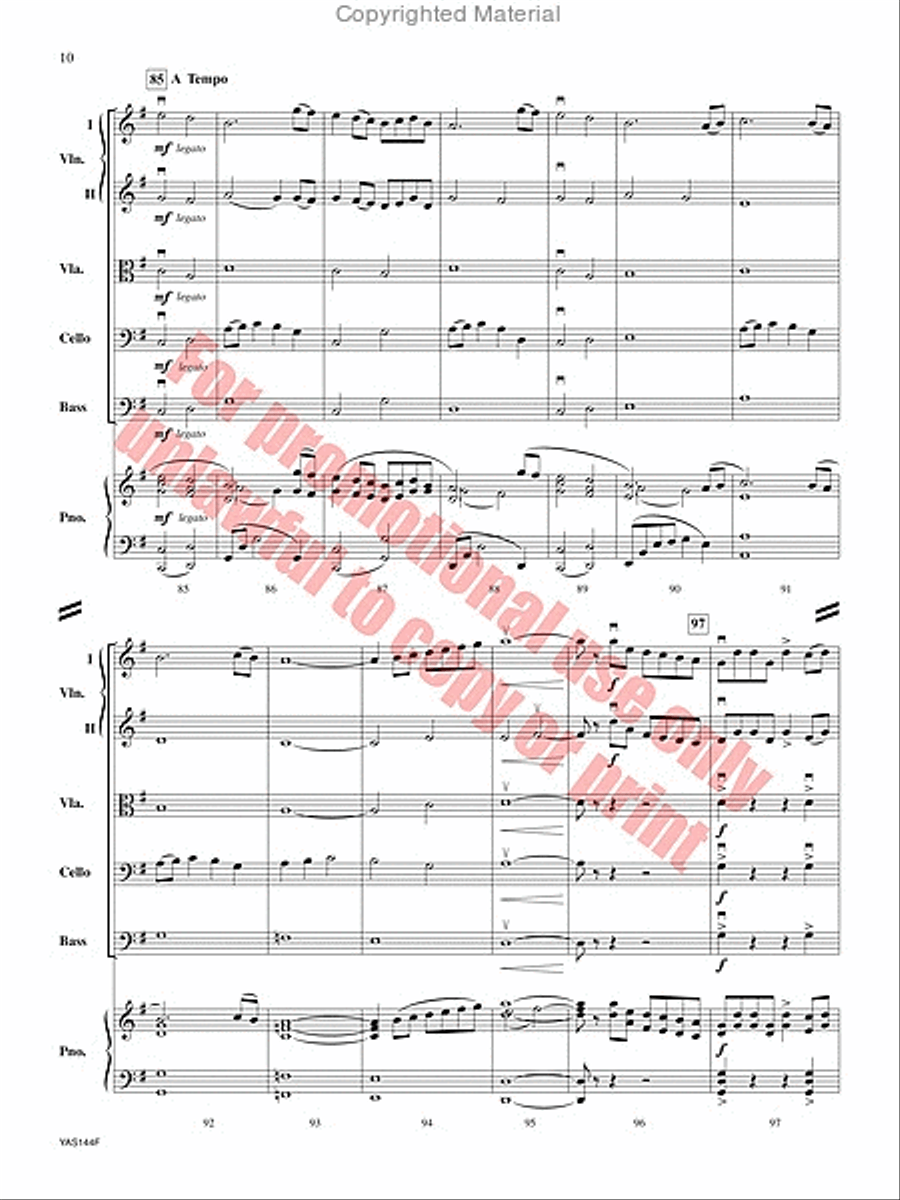 Portal Gates String Orchestra scores gallery preview page 11