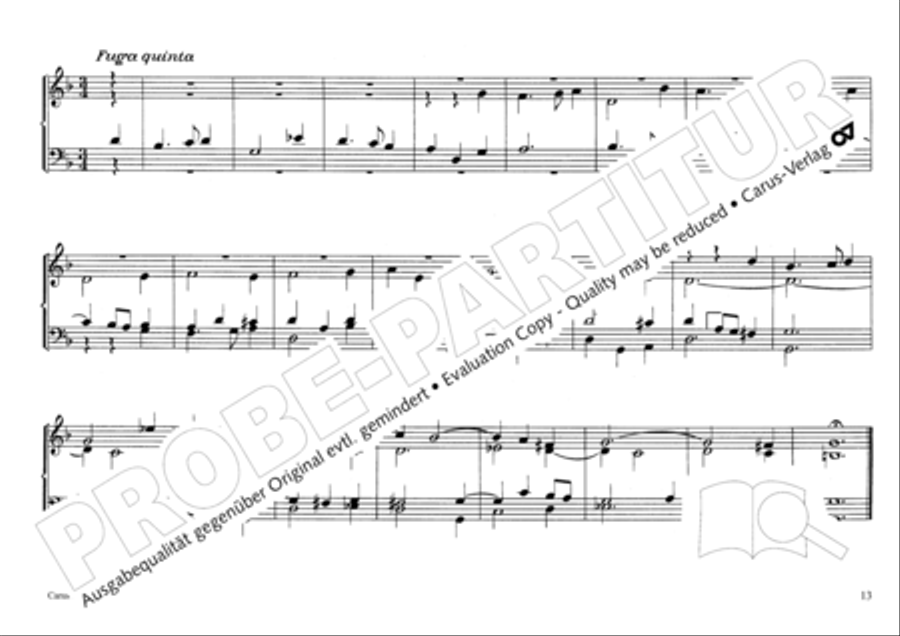 Musikalischer Blumenstrauss Organ Solo scores gallery preview page 16