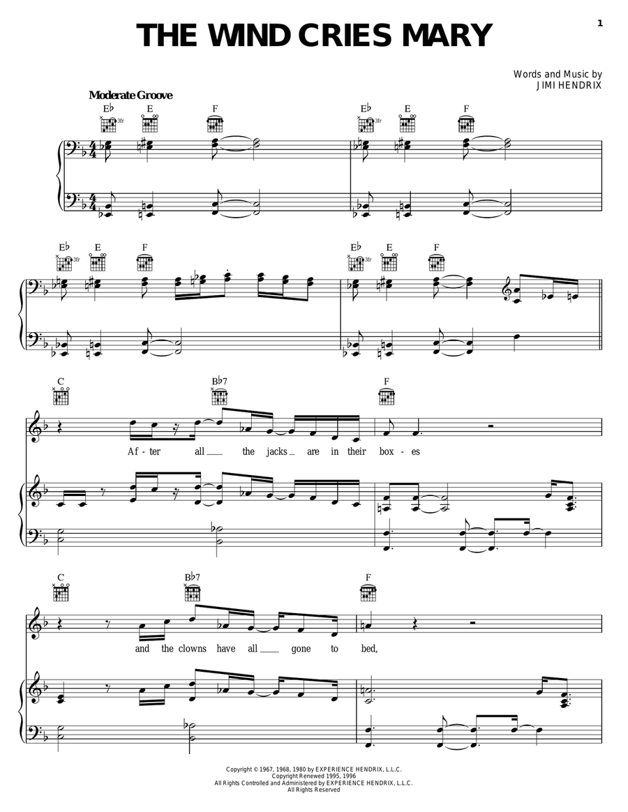 The Wind Cries Mary