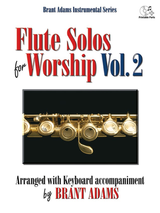 Book cover for Flute Solos for Worship, Vol. 2