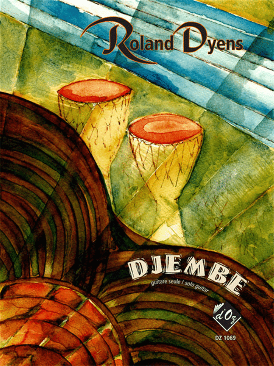 Djembe Classical Guitar scores gallery preview page 1