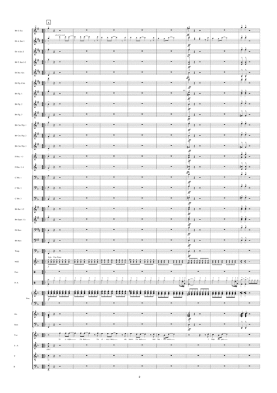 Eloise Fanfare Band scores gallery preview page 3