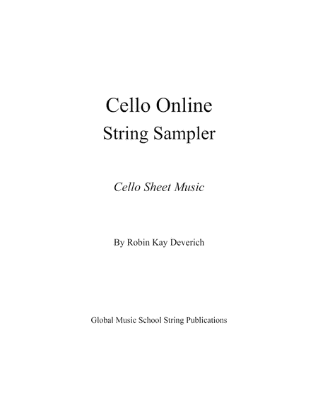 Cello String Sampler Sheet Music