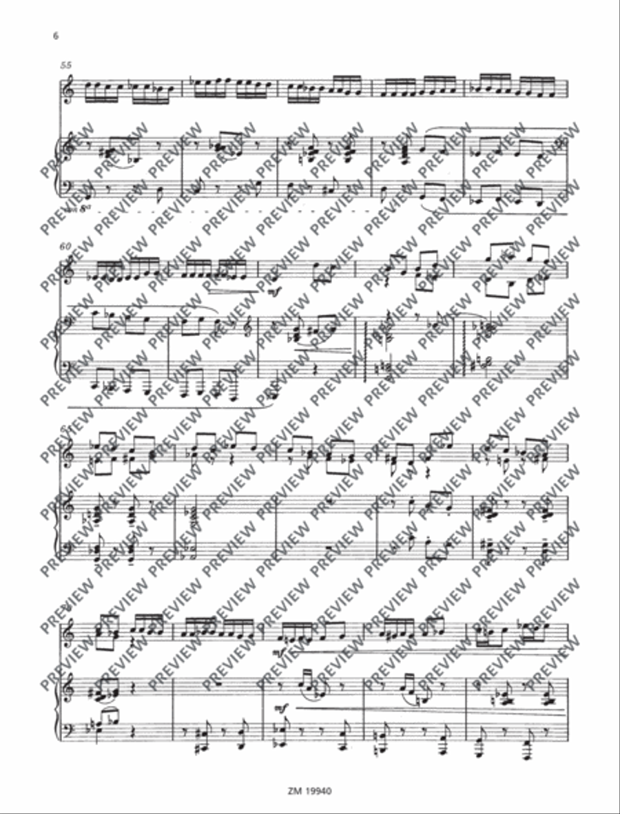 Suite Piano Accompaniment scores gallery preview page 7