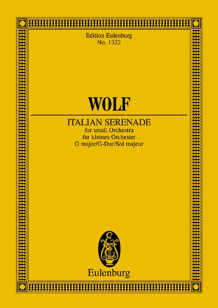 Italian Serenade G major