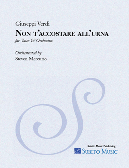 Non t'accostare all'urna (Verdi)