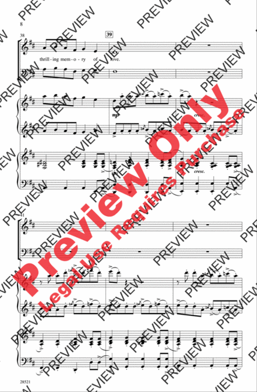 Blue Tango Blue Tango 4-Part scores gallery preview page 8