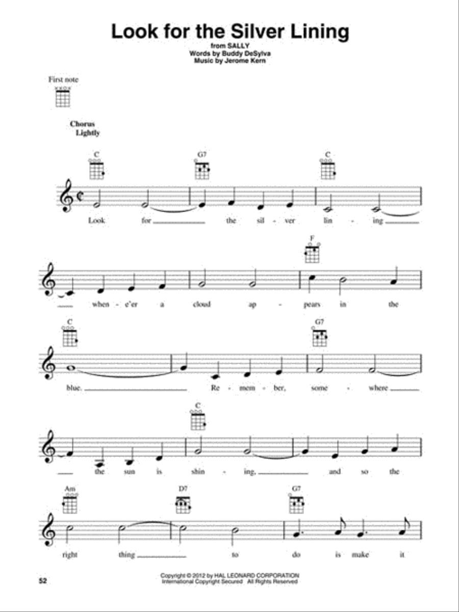 Broadway Classics for Ukulele Ukulele scores gallery preview page 4