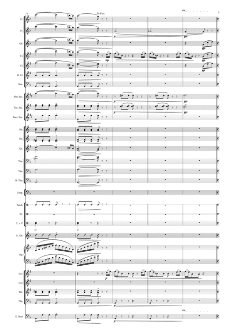 Rosen aus dem Suden Marching Band scores gallery preview page 4