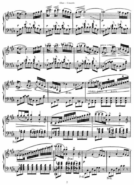 Alkan - Concerto II. (Op 39, No. 9)