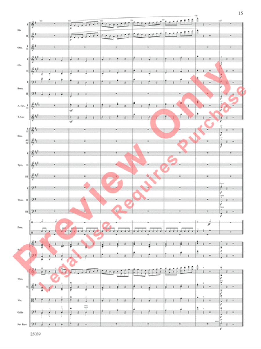 The Typewriter Full Orchestra scores gallery preview page 16