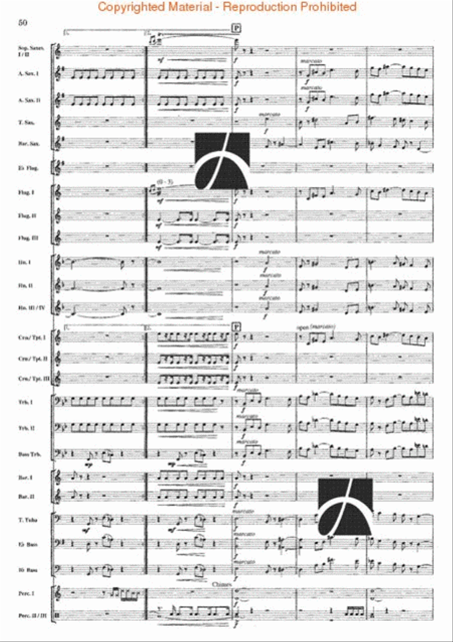 Firestorm Brass Band scores gallery preview page 50