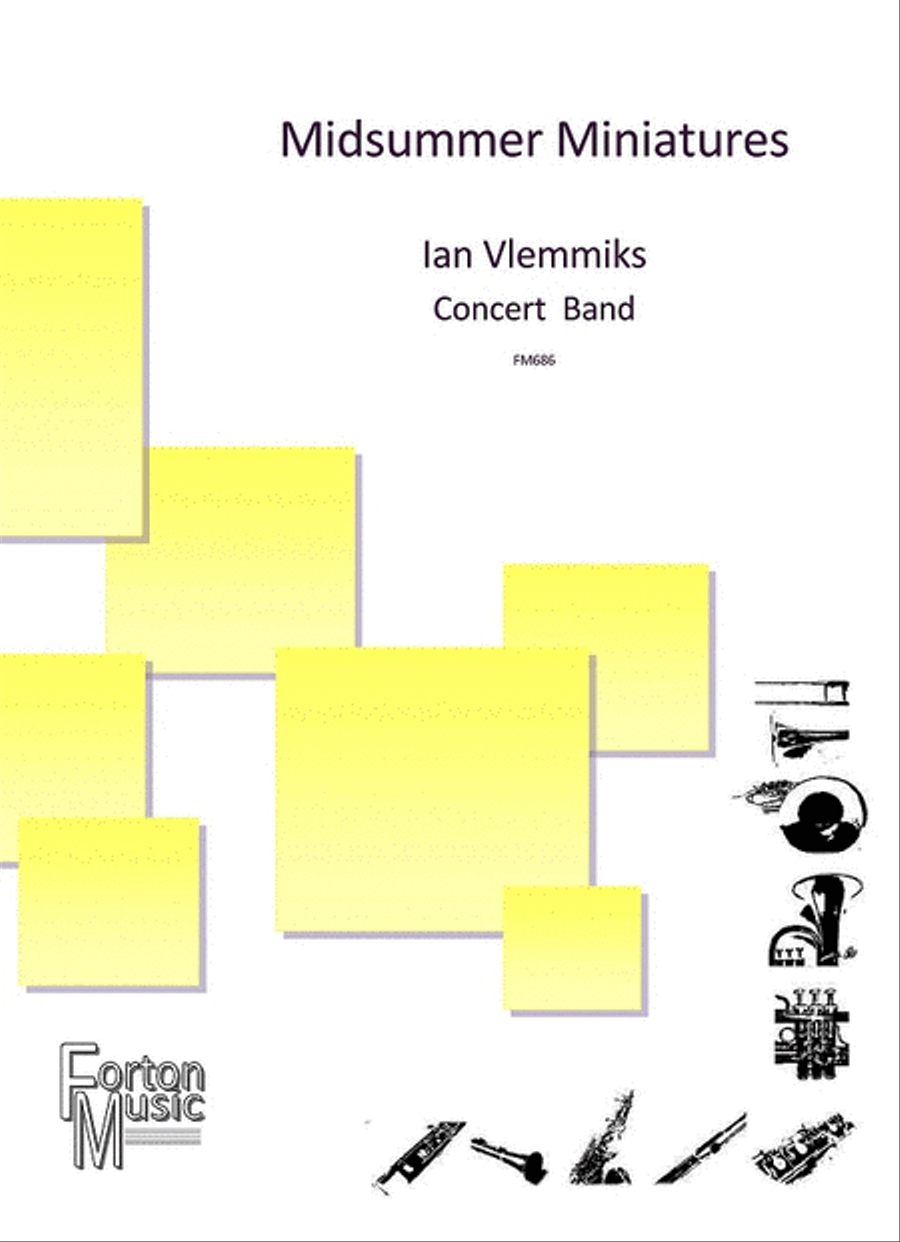 Midsummer Miniatures Concert Band scores gallery preview page 1