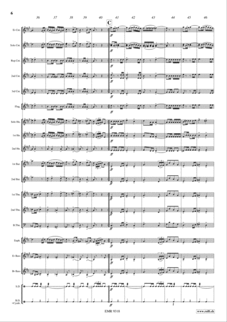 Red Gauntlet Red Gauntlet Brass Band scores gallery preview page 7