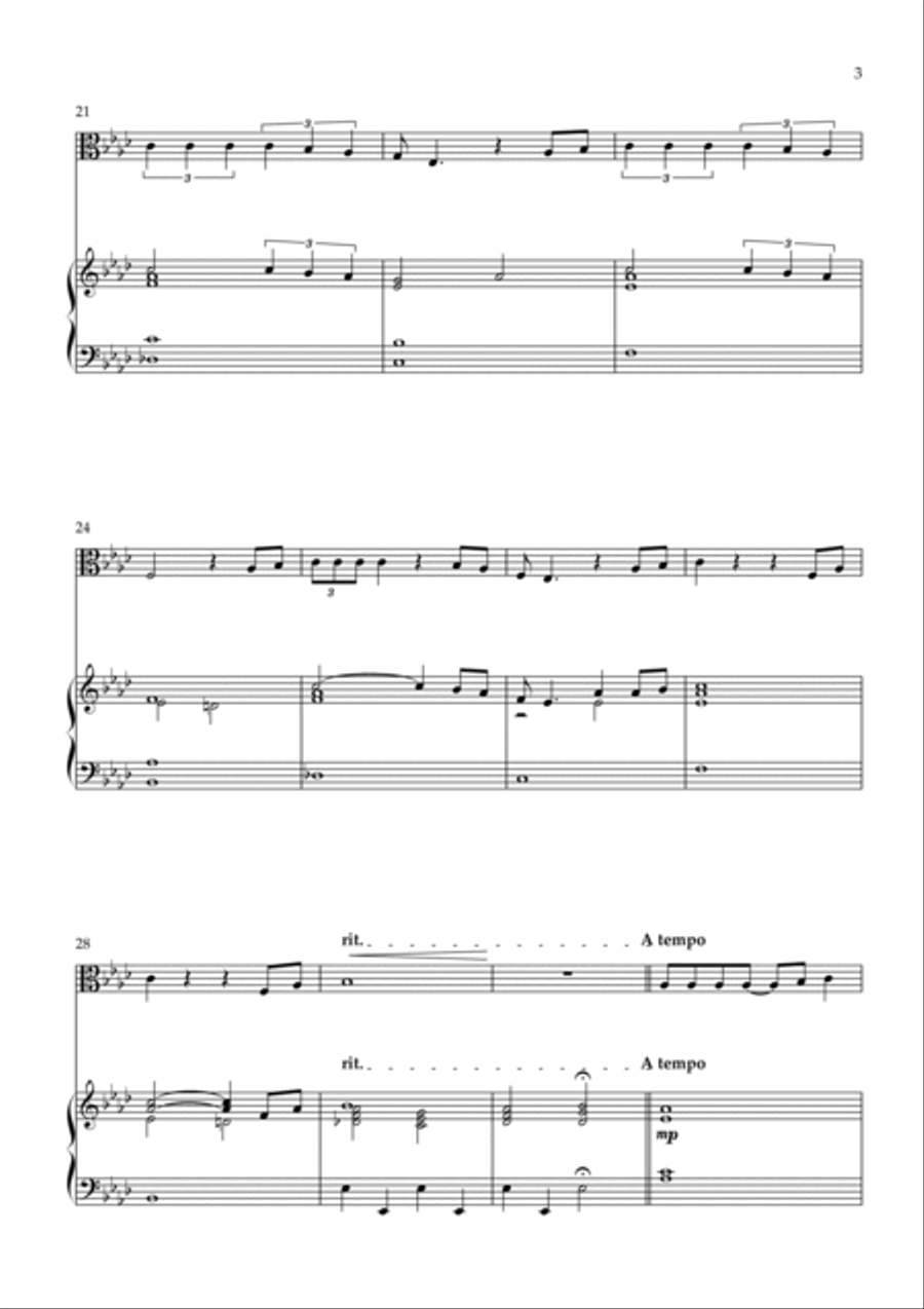 Part Of Your World (reprise) Viola scores gallery preview page 3