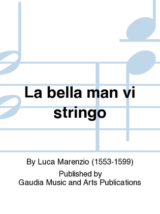 Book cover for La bella man vi stringo