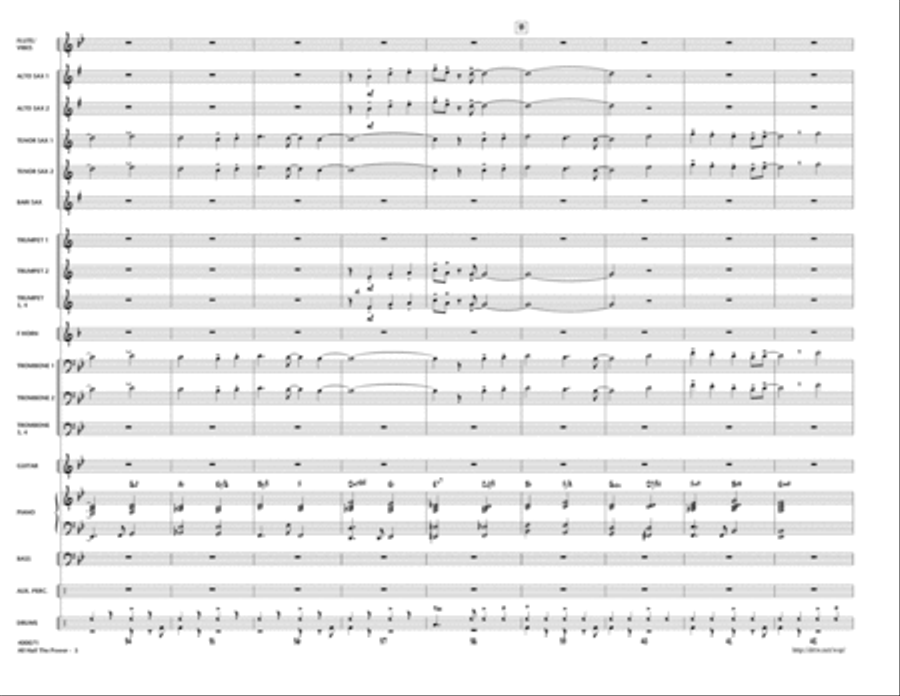 All Hail The Power Jazz Ensemble scores gallery preview page 5